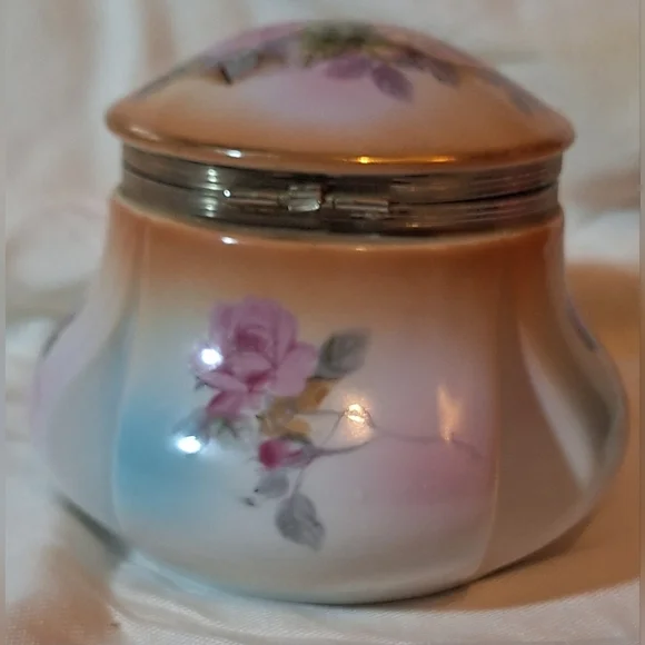 🥀RS PRUSSIAN porcelain powder jar - Picture 4 of 8